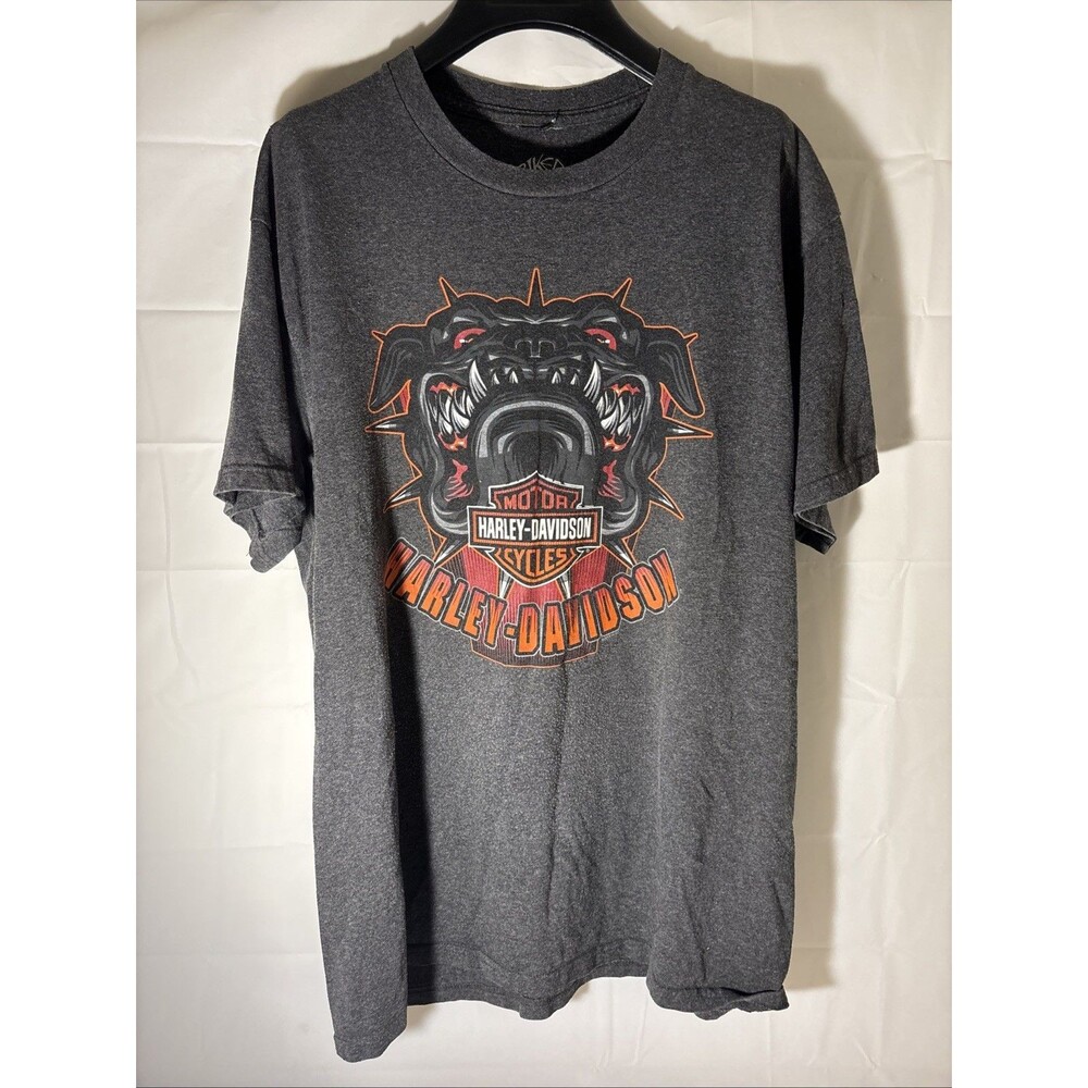 Harley-Davidson of Madison Rottweiler Men's T-Shirt XL Dark Gray